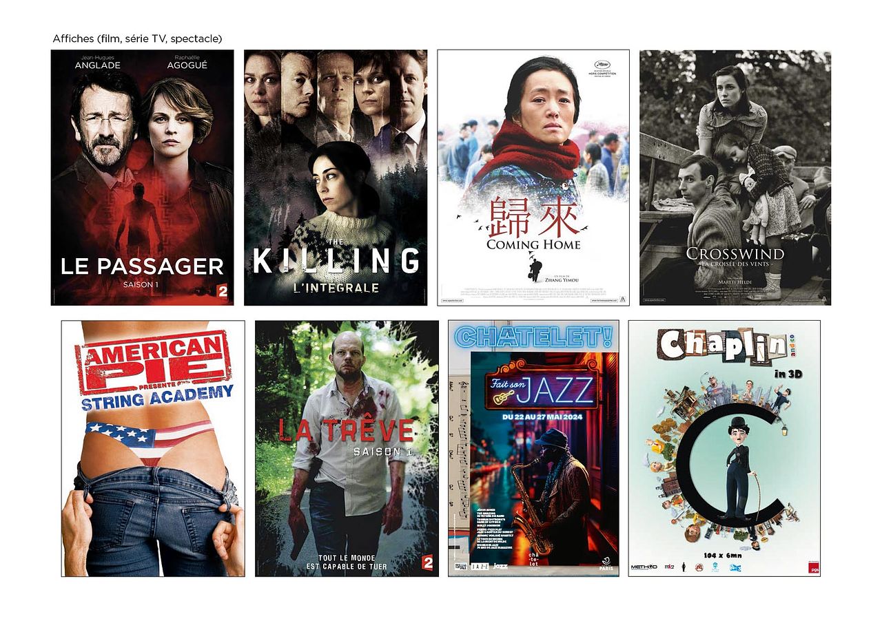 Affiches films et séries