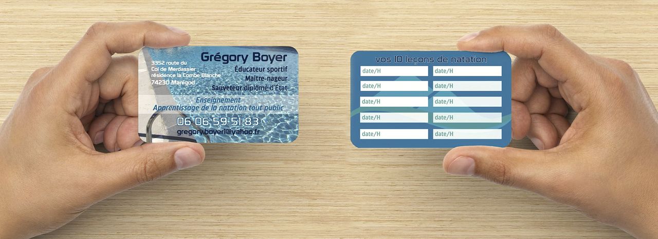 Carte de visite recto/verso - 2023