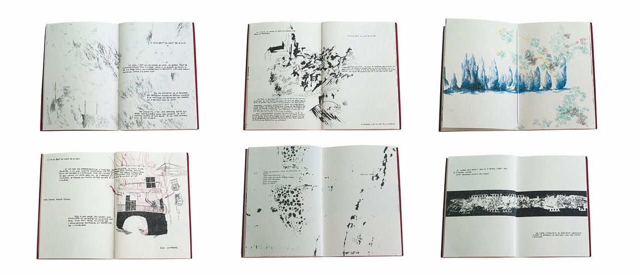 Texte, mise en page et illustrations mémoire DNSEP