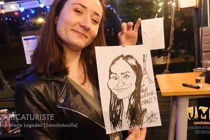 Prestation Caricaturiste Avril 2023 Paris