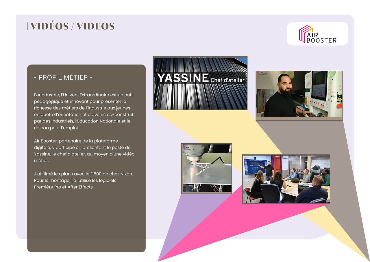 Vidéo Profil Métier
