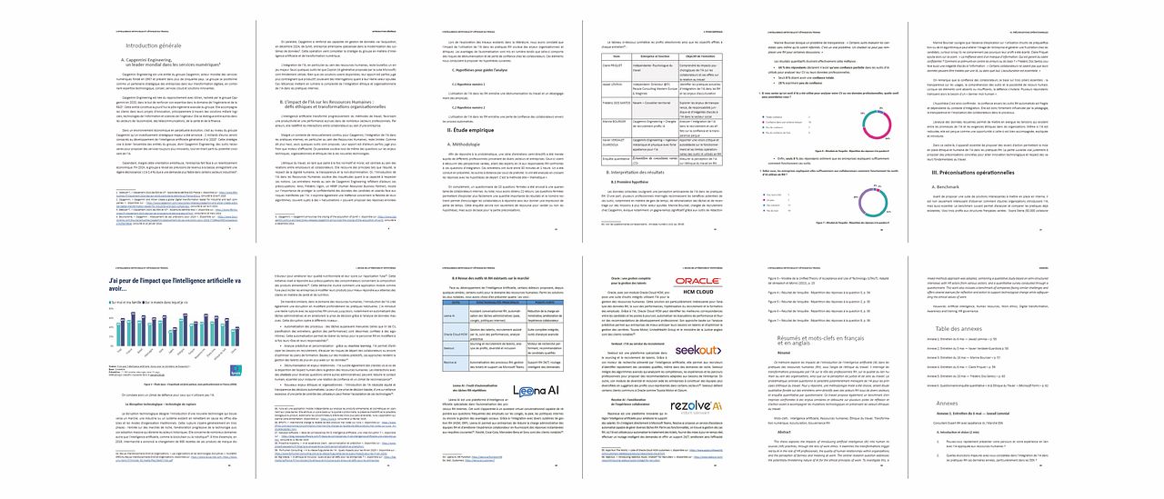Mise en page mémoire Master RH sur l'IA