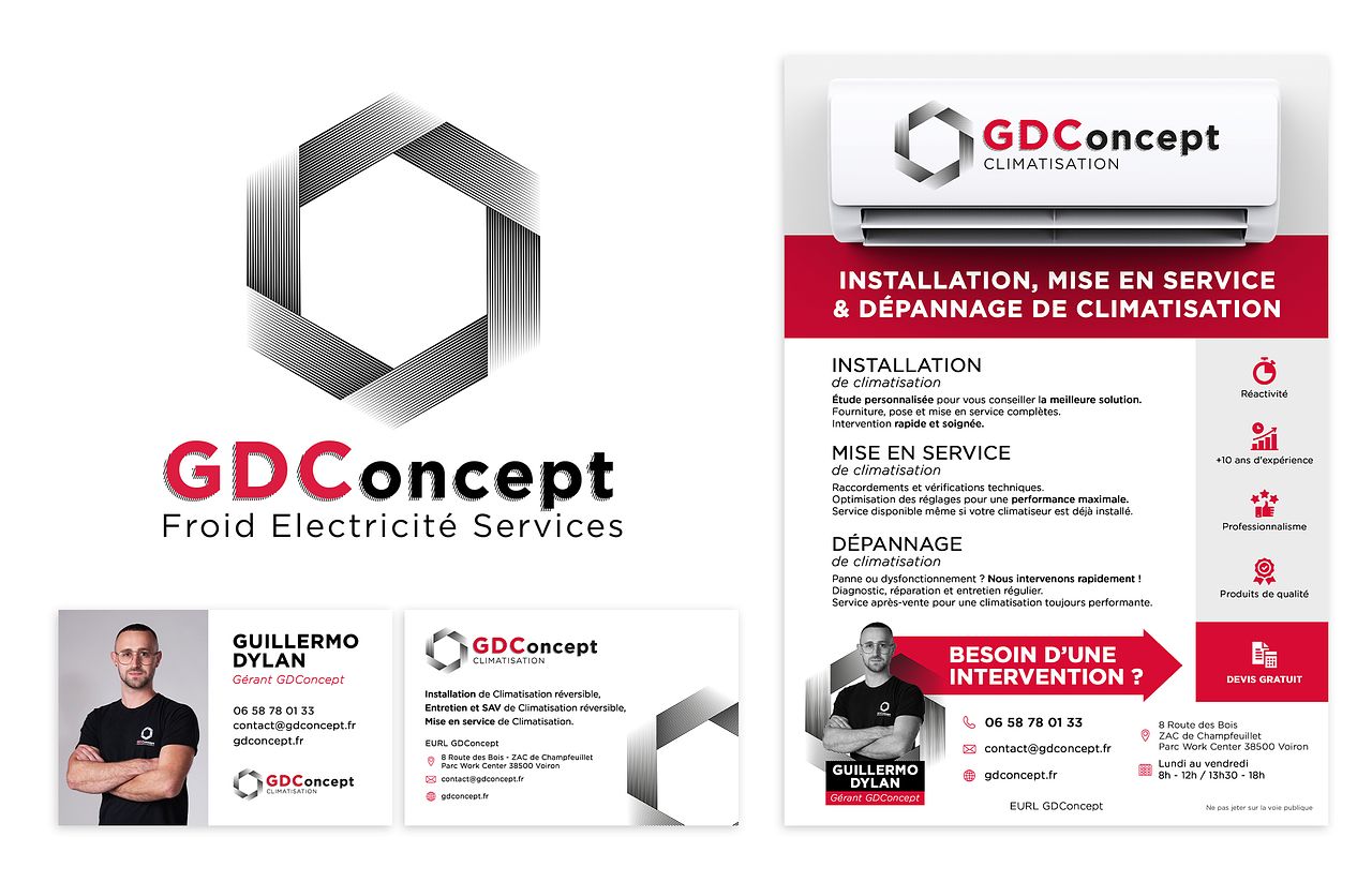 GDC Concept - Logo & Print