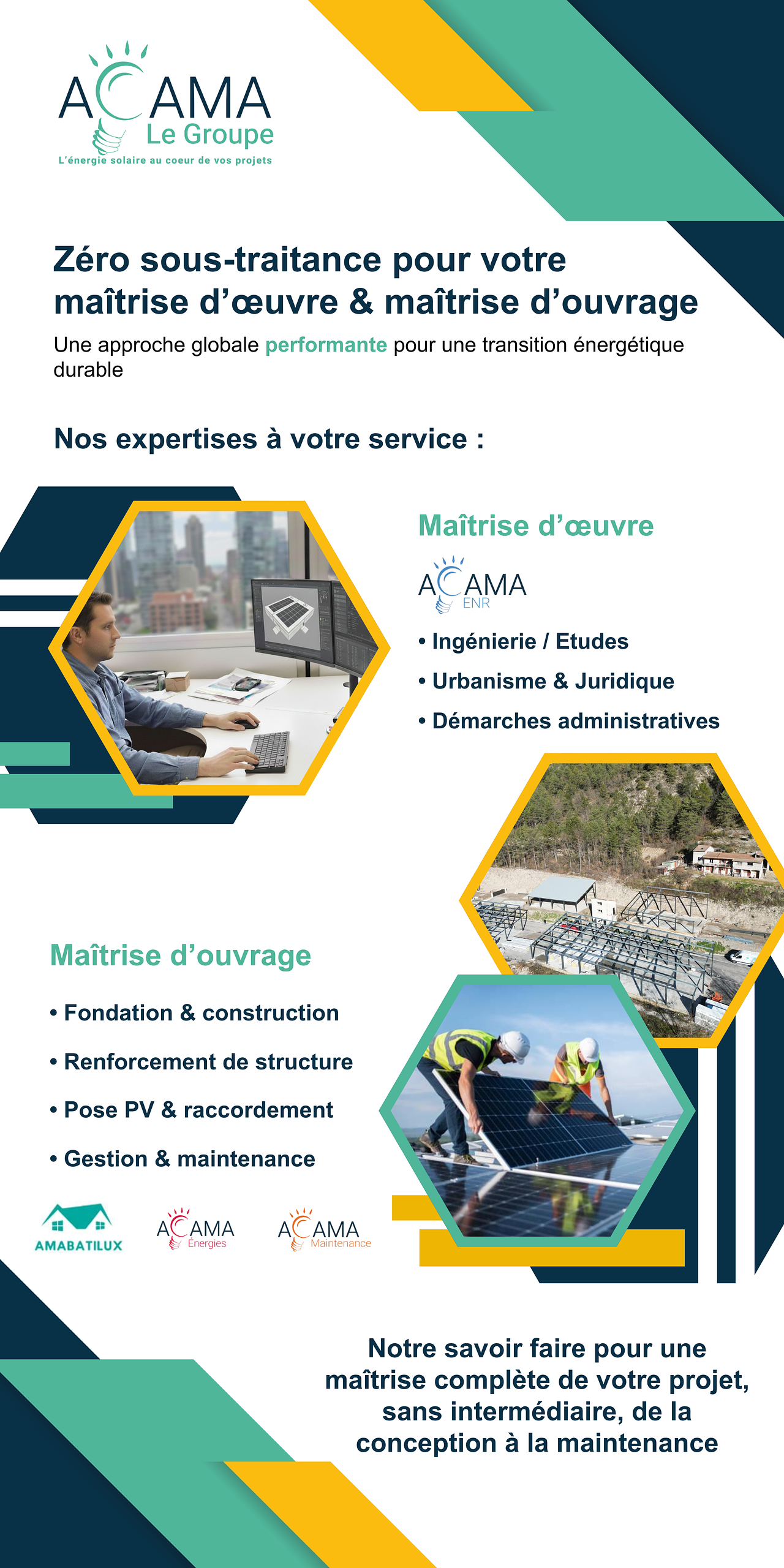 Affiche stand – Groupe énergie solaire