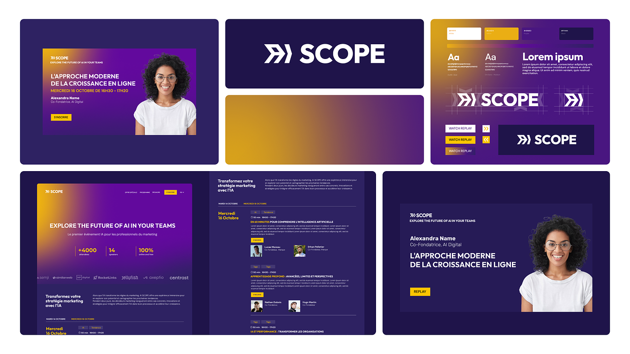 AI SCOPE - Direction Artistique, Brand & Digital D