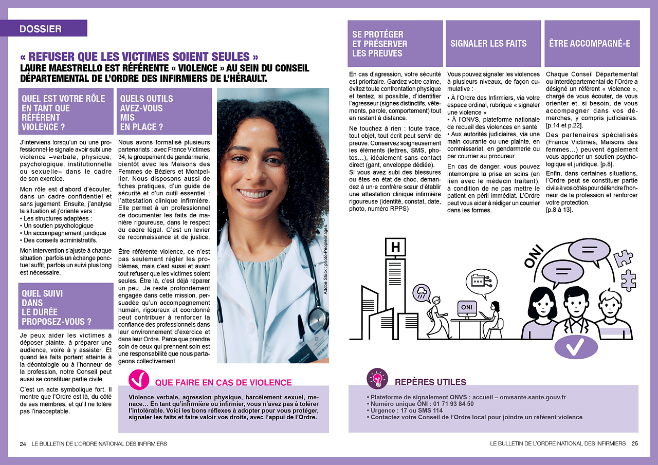 Bulletin Ordre des infirmiers