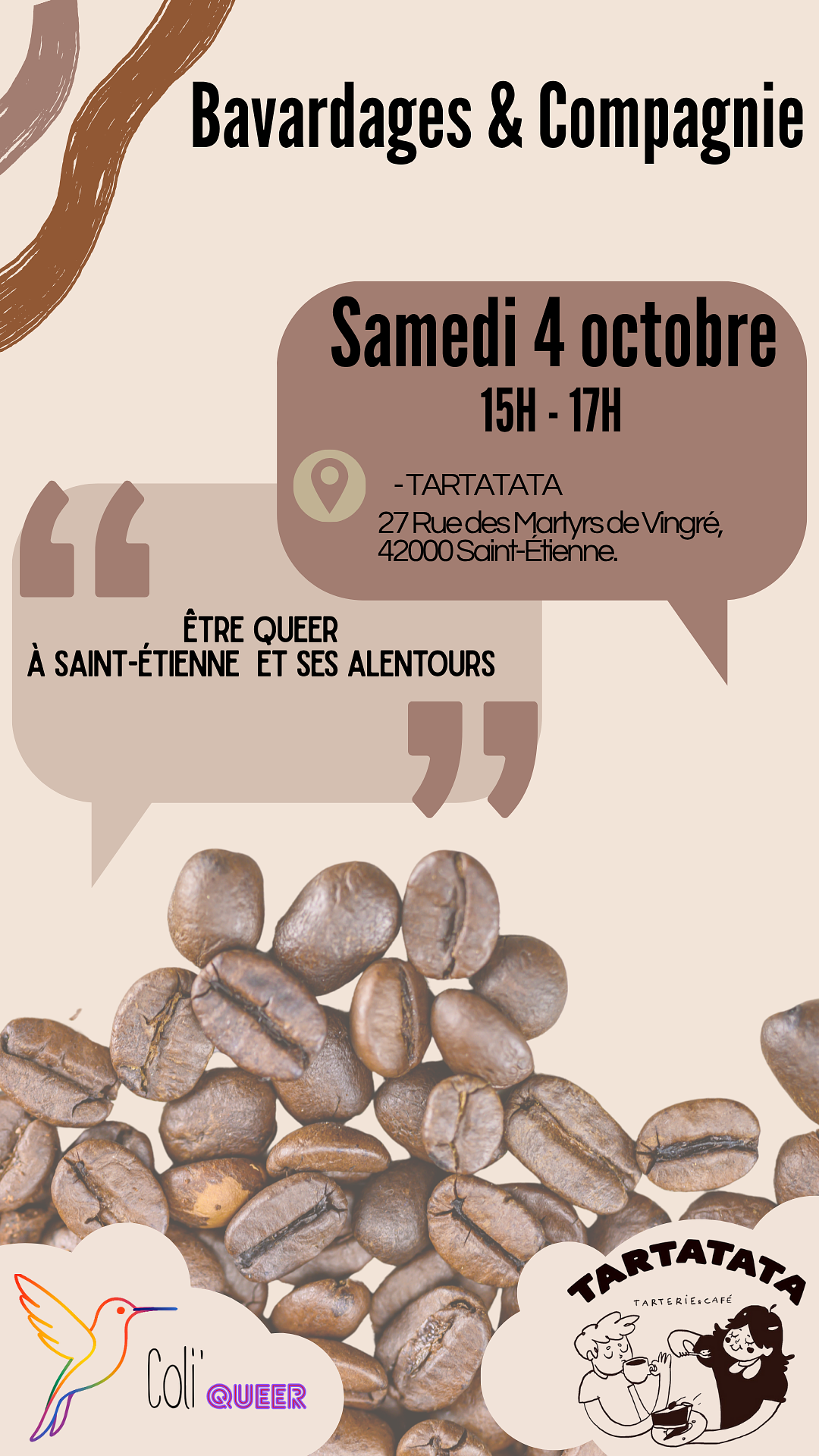 Affiche pour évènement