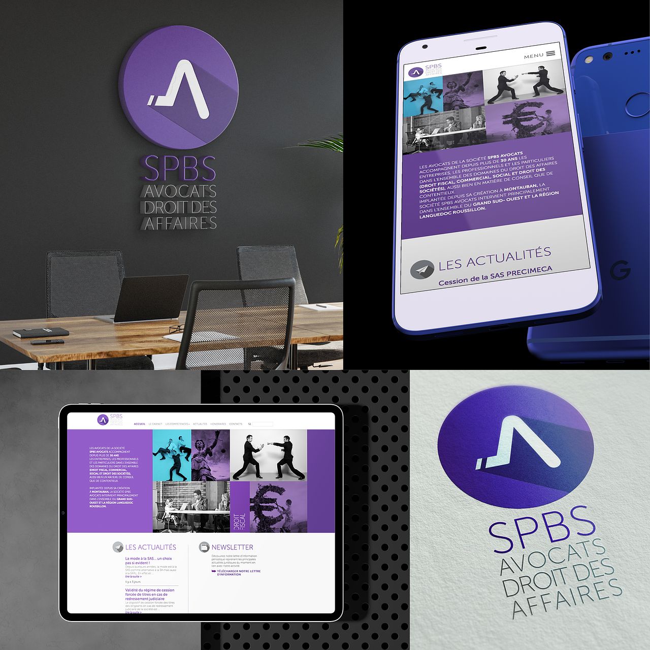Branding & site internet SPBA