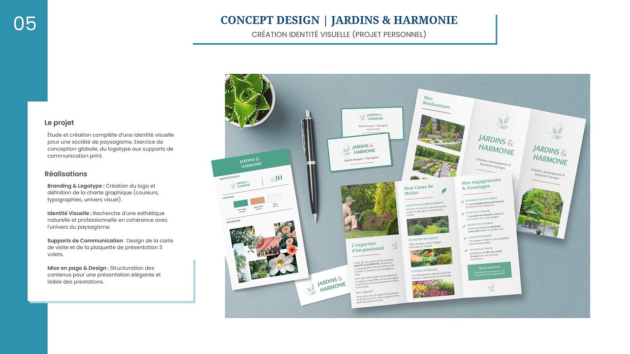 Identité Visuelle Complète & Supports Print