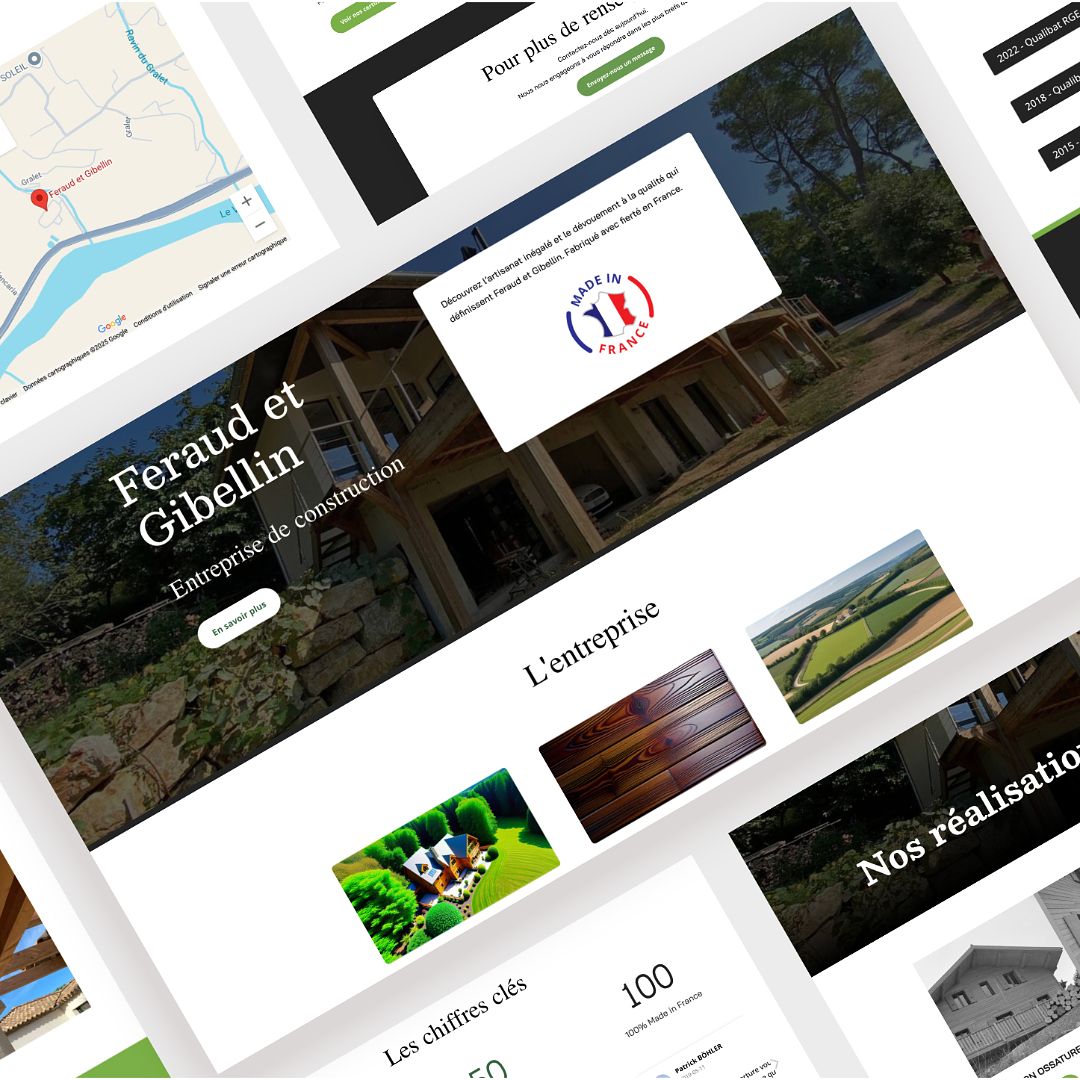 Site Internet - Feraud & Gibellin