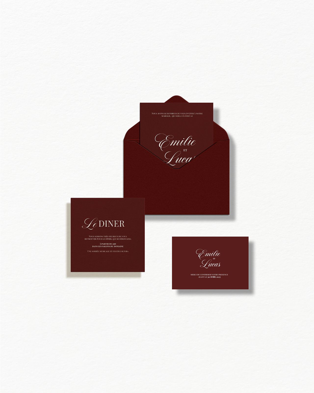 Papeterie de mariage