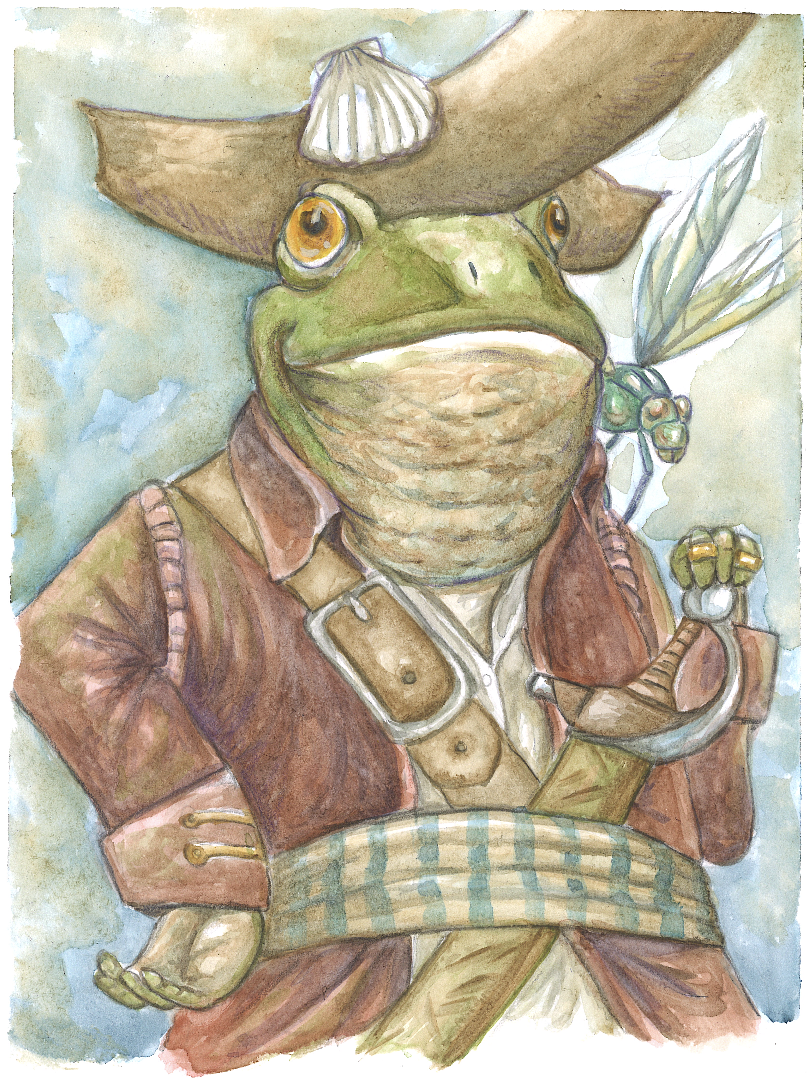 Grenouille pirate