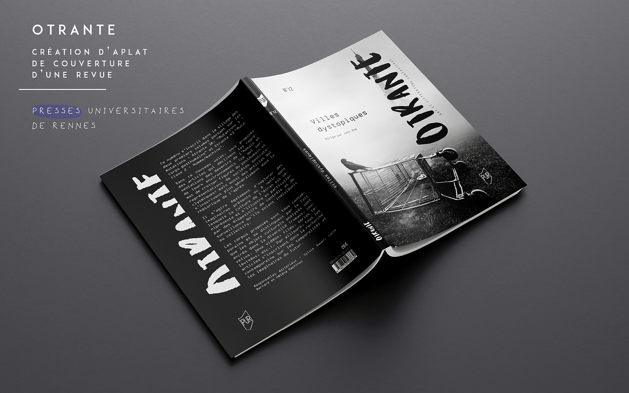 Création d'une maquette de couverture