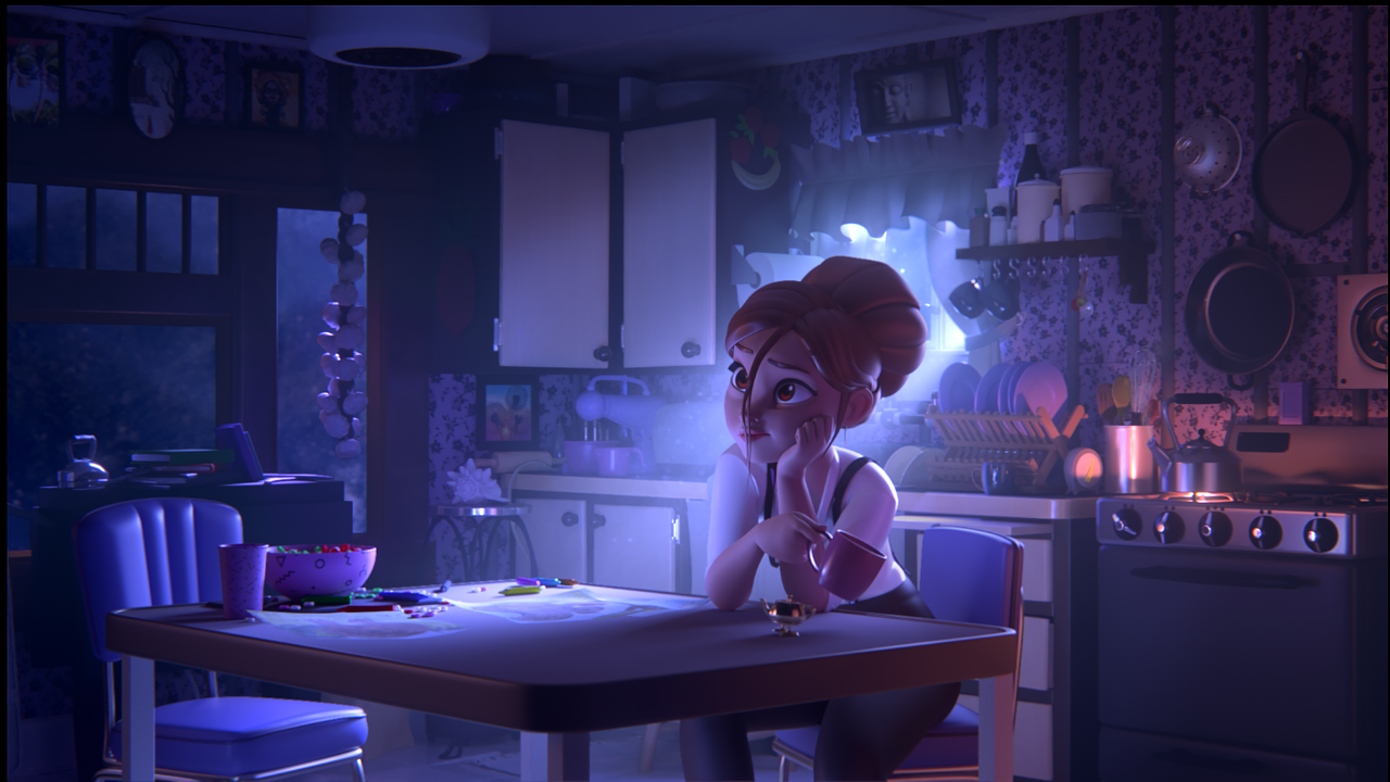 Scene 3D lighting