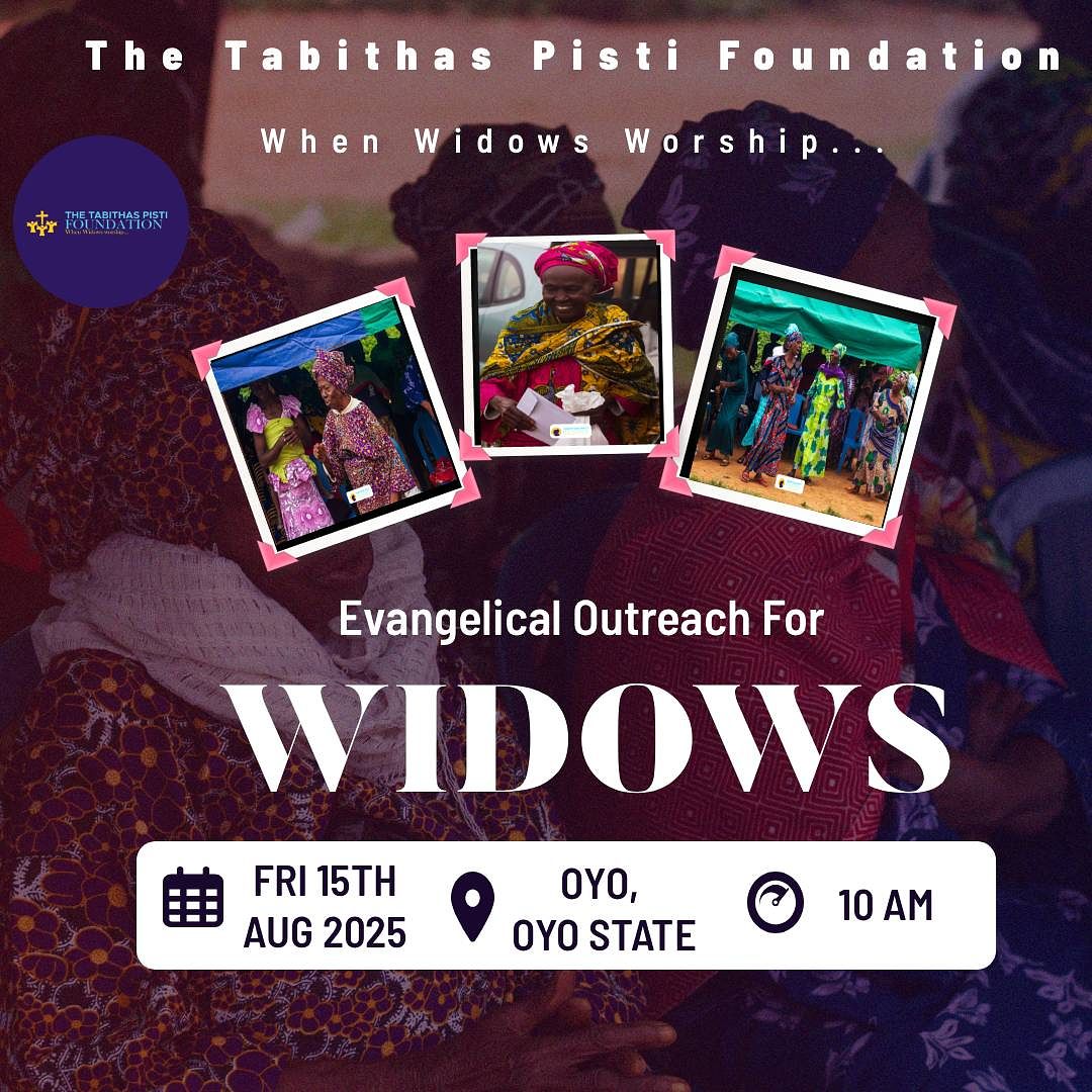 Widow's Program Flyer