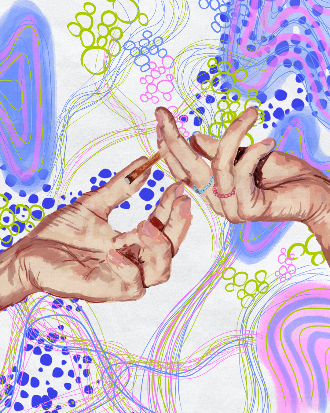 Passe passe - illustration