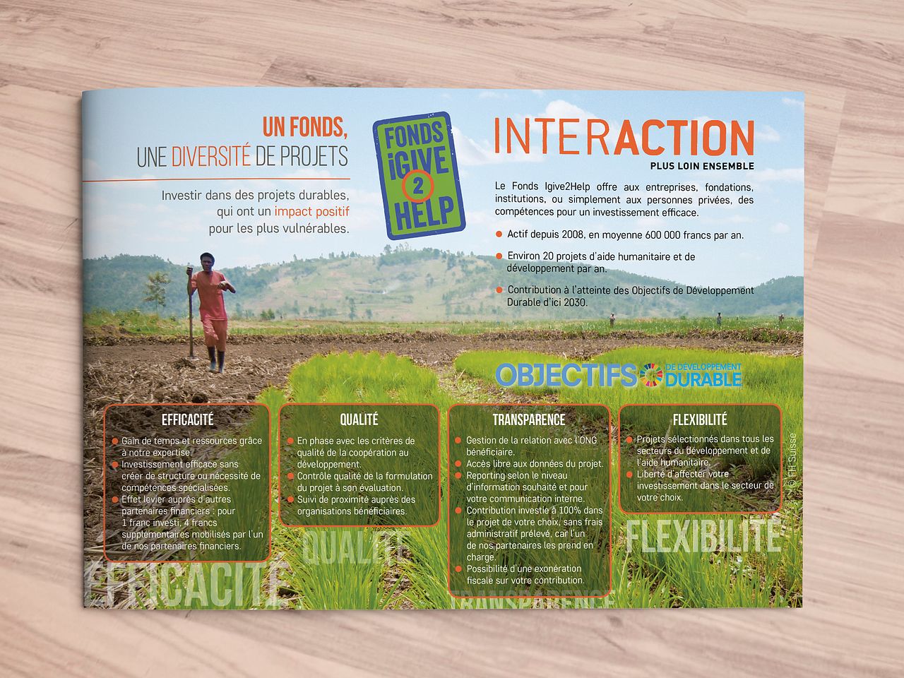 Brochure fonds Igive2Help