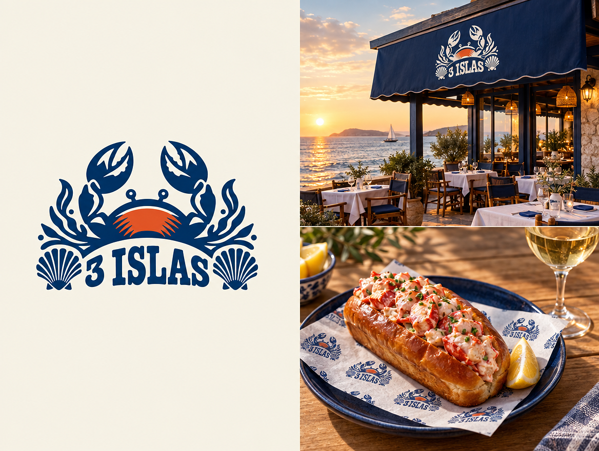 3 Islas — Identité restaurant