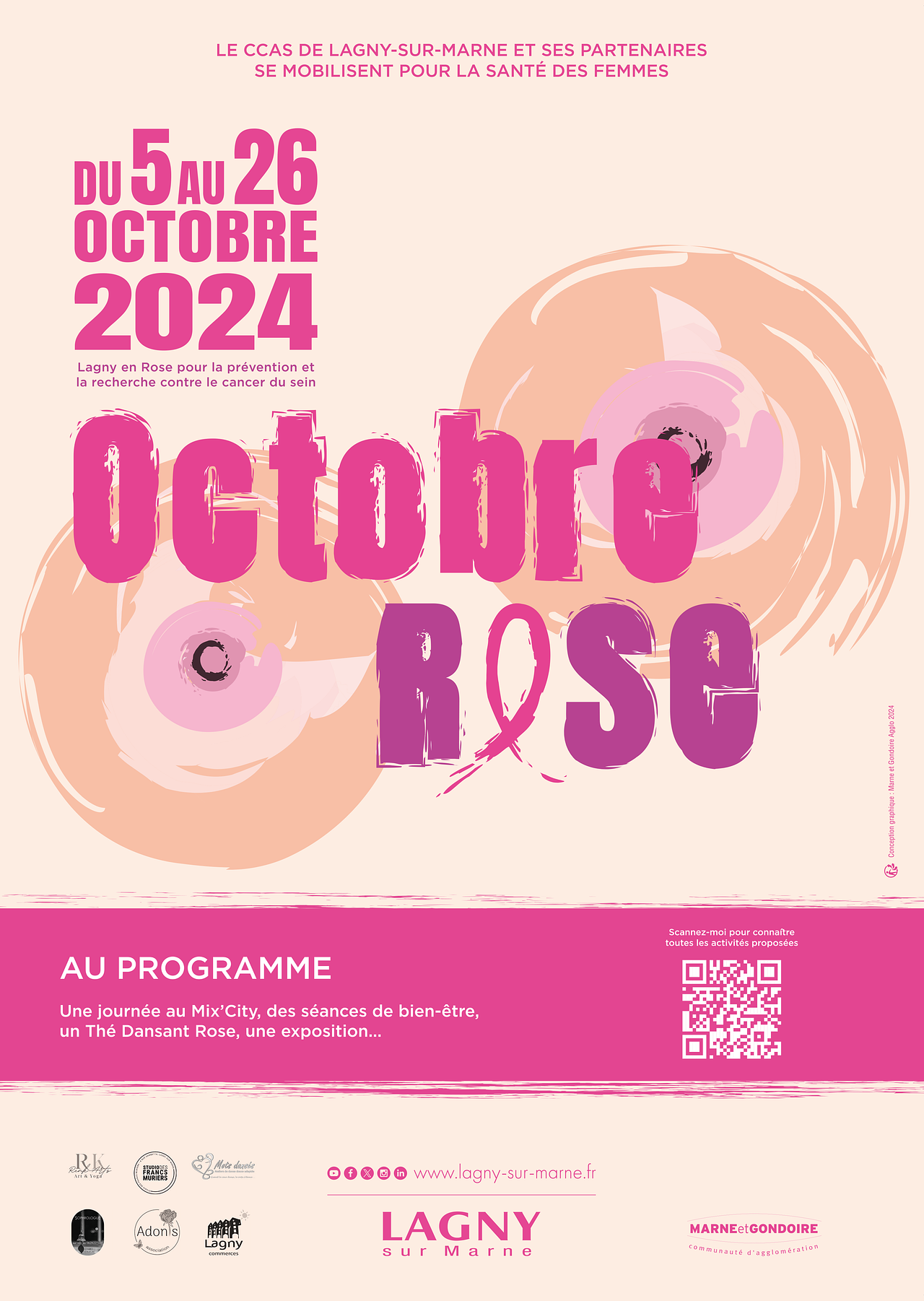 Affiche octobre rose