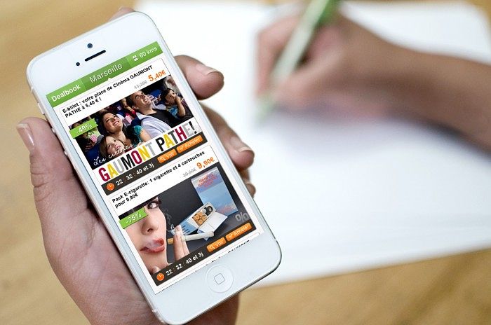 Webdesign site de deal