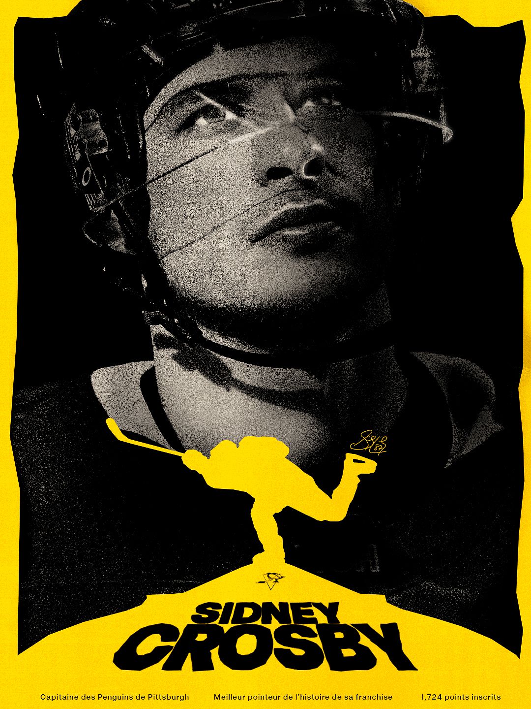 Affiche Sidney Crosby