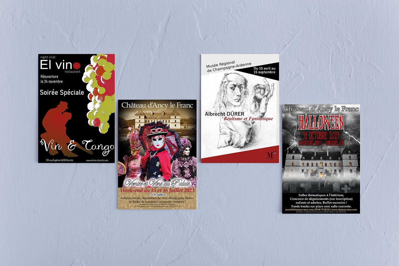 Affiches divers évènements