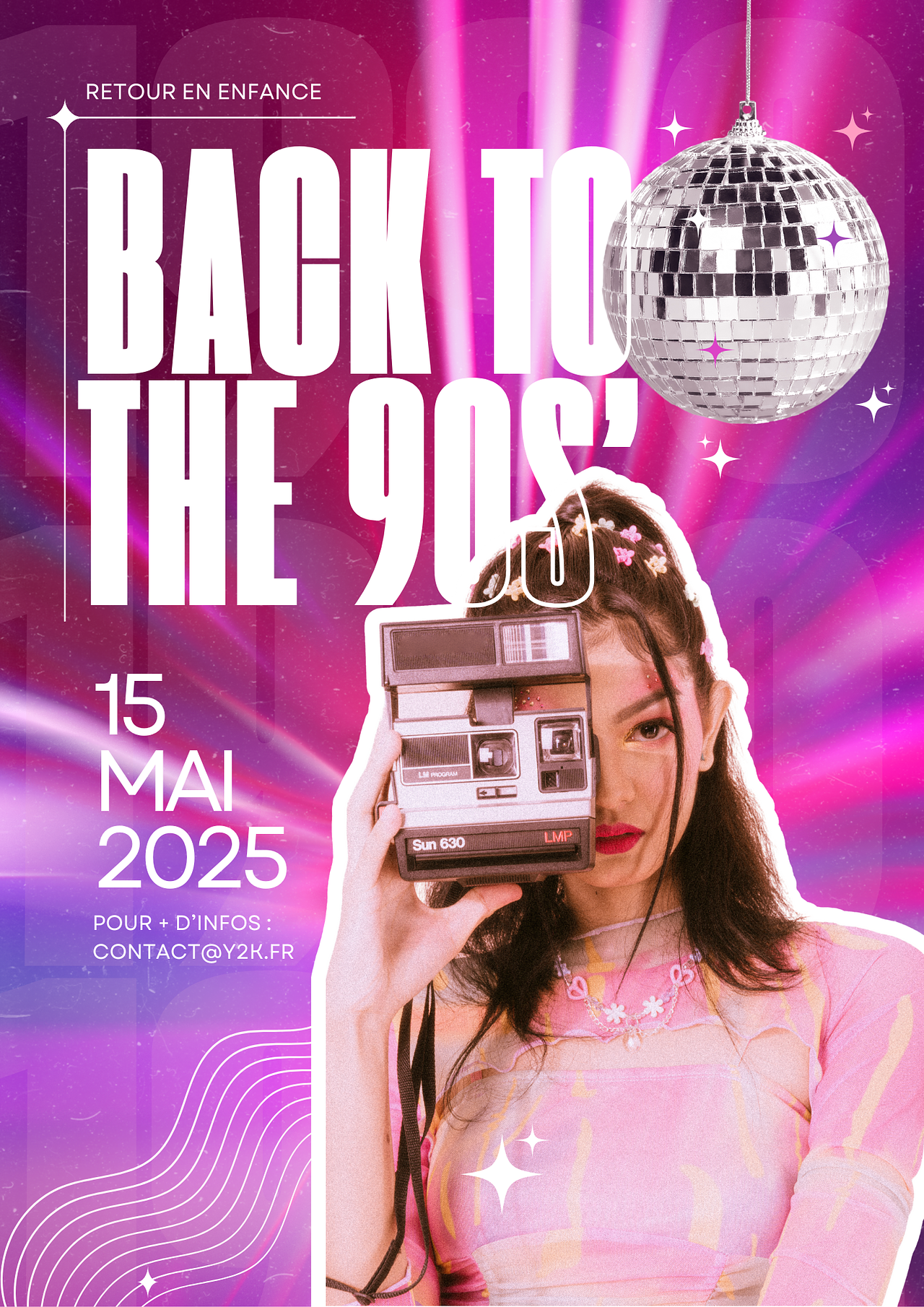 Affiche - Back to 90s'