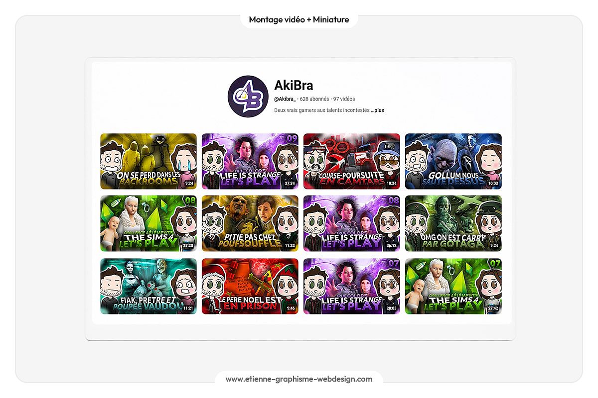 AkiBra | Montage vidéo + Miniature