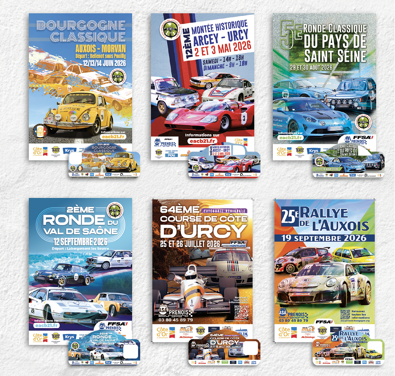 Affiches saison sportives