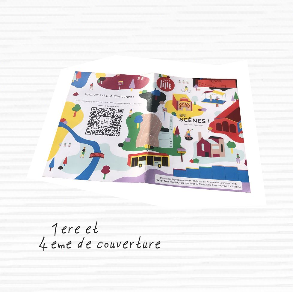 Livret- création de la couverture