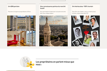 Home page Conciergerie