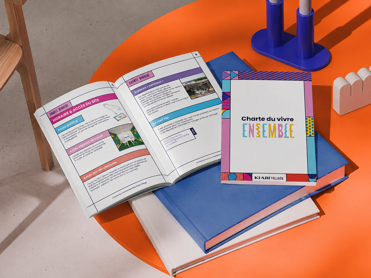 Mise en page livret accueil