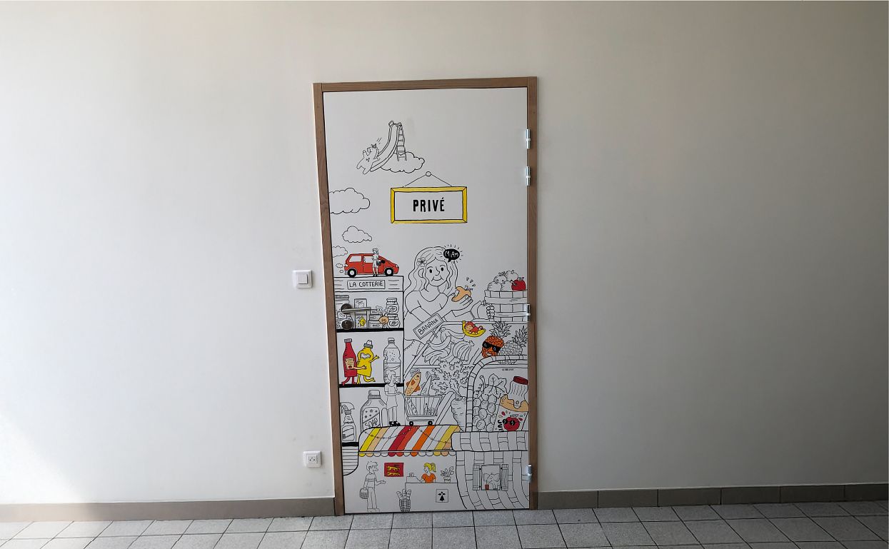 Illustration murale