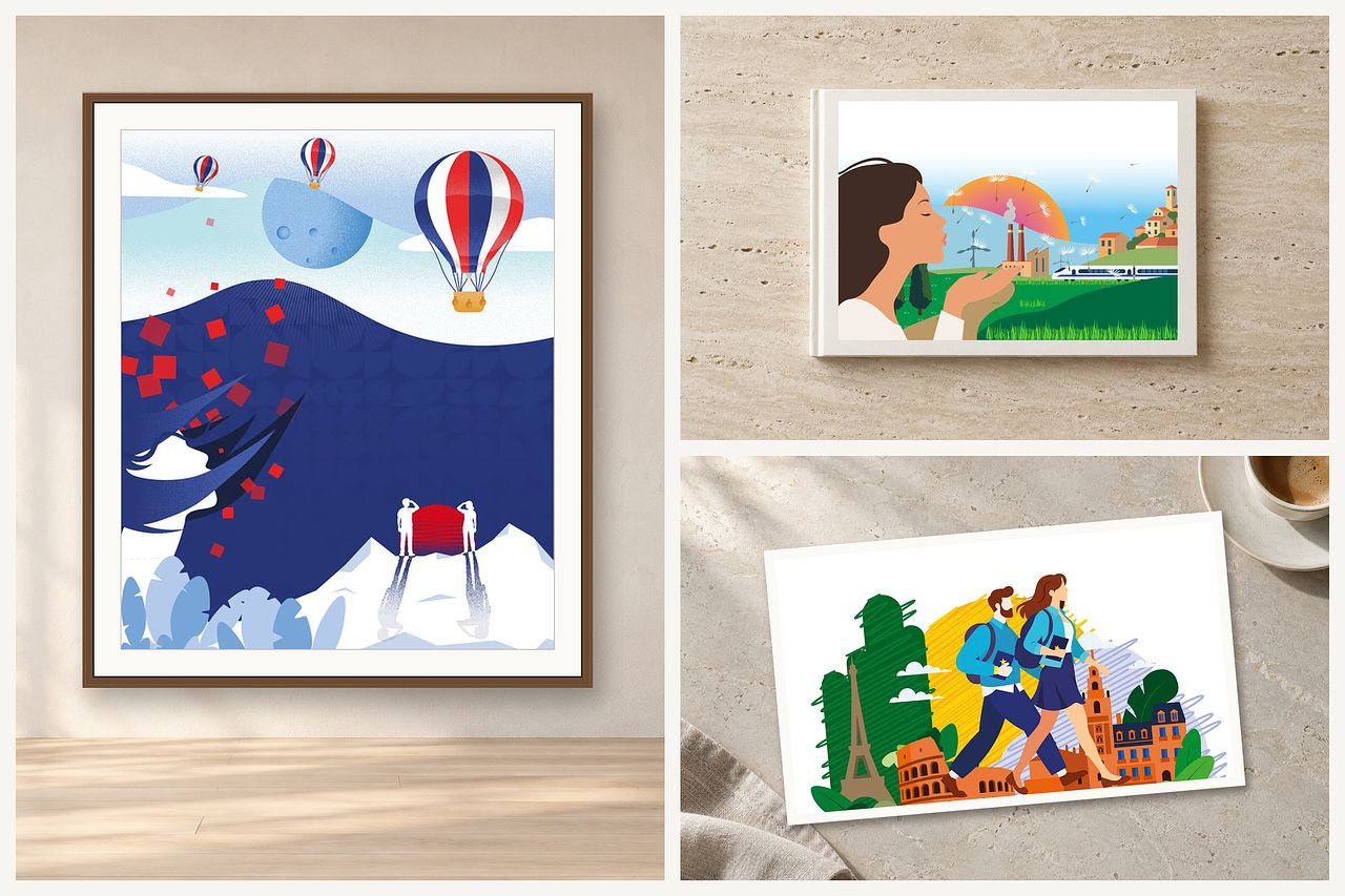 Illustrations : voyages et perspectives