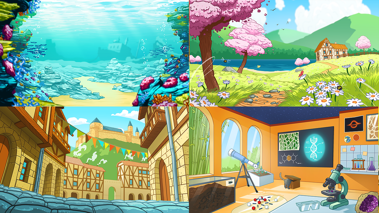 Beneylu school - Illustrations