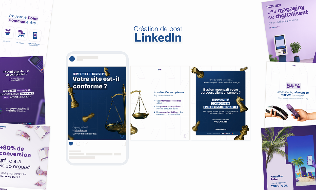 Création de Post – Réseaux Sociaux