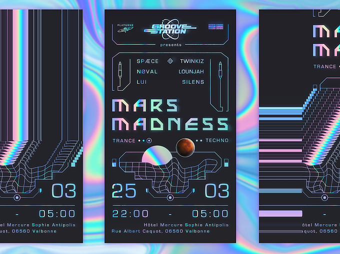 Affiche + Logo - Groove station
