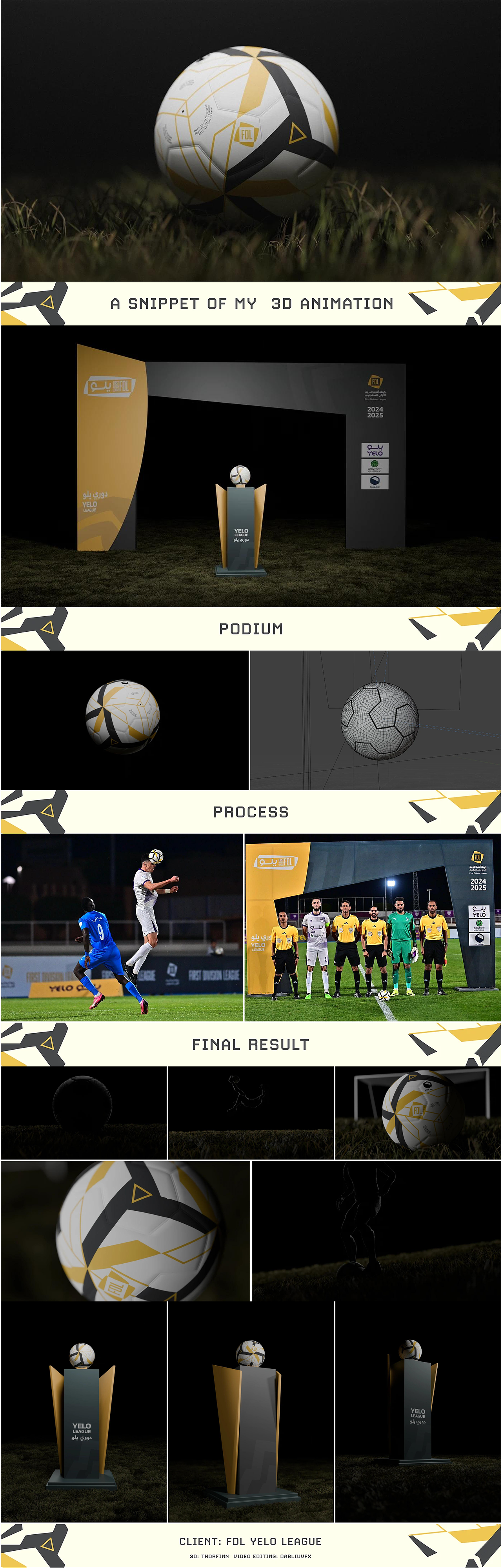 FDL animation du ballon officiel