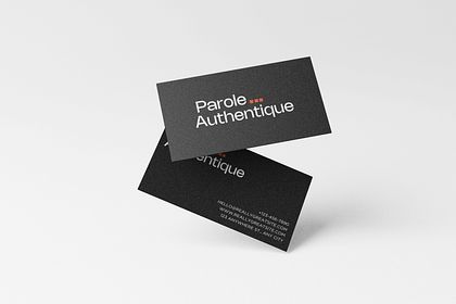 Carte de visite et création logo
