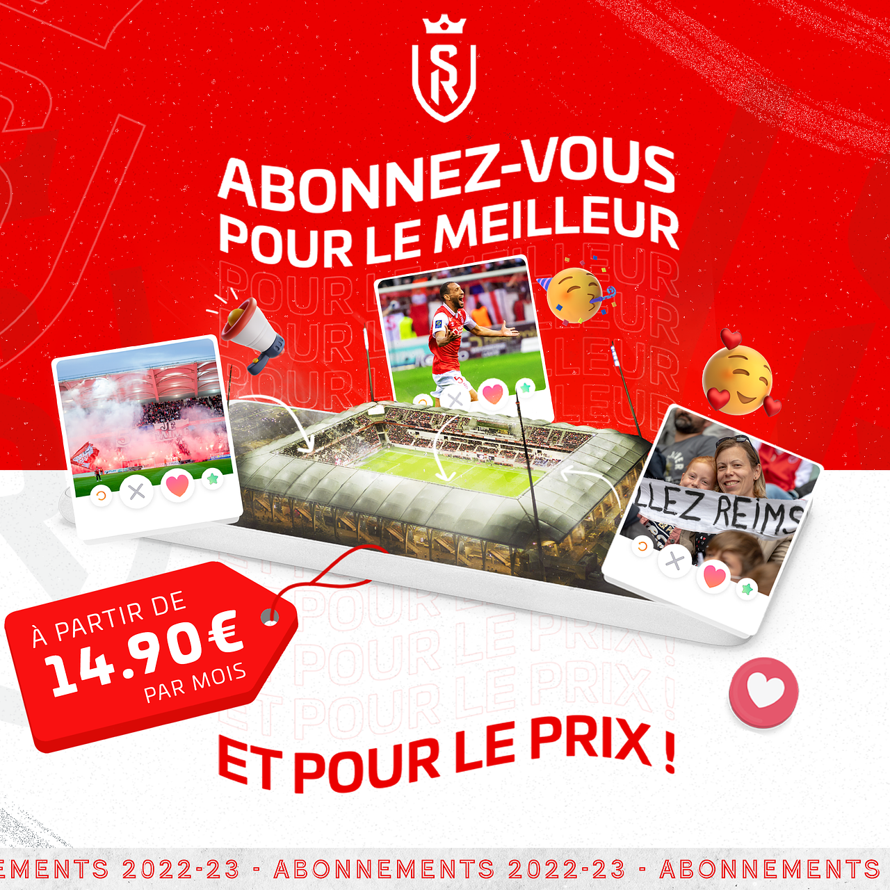 Stade de Reims / Saison 2023-23 / Ligue 1 Uber Eat