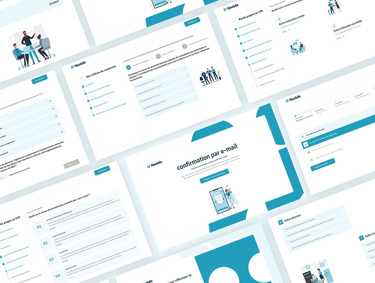 NEOBIIS - Saas B2B Website design