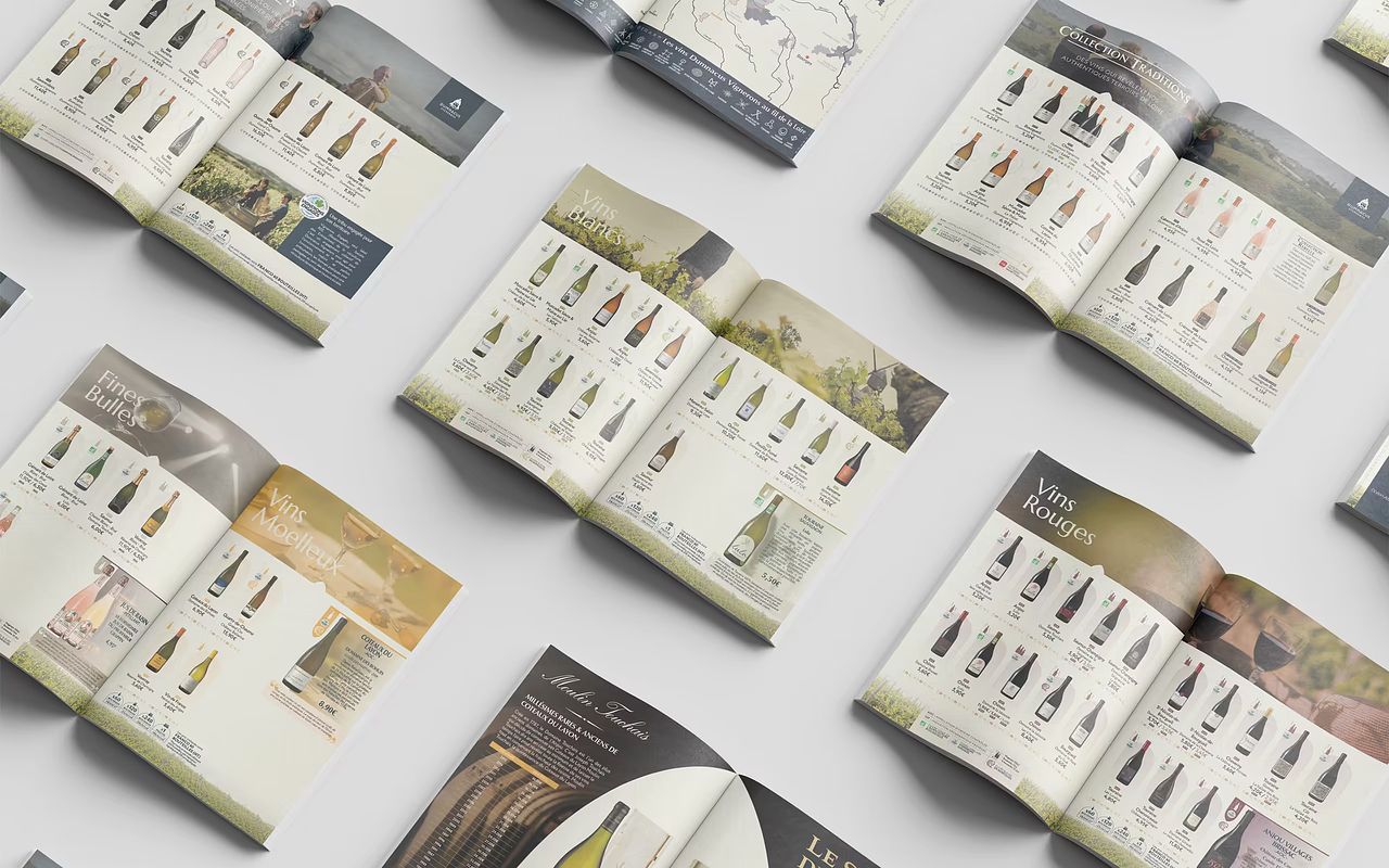 Catalogue produit - Vins