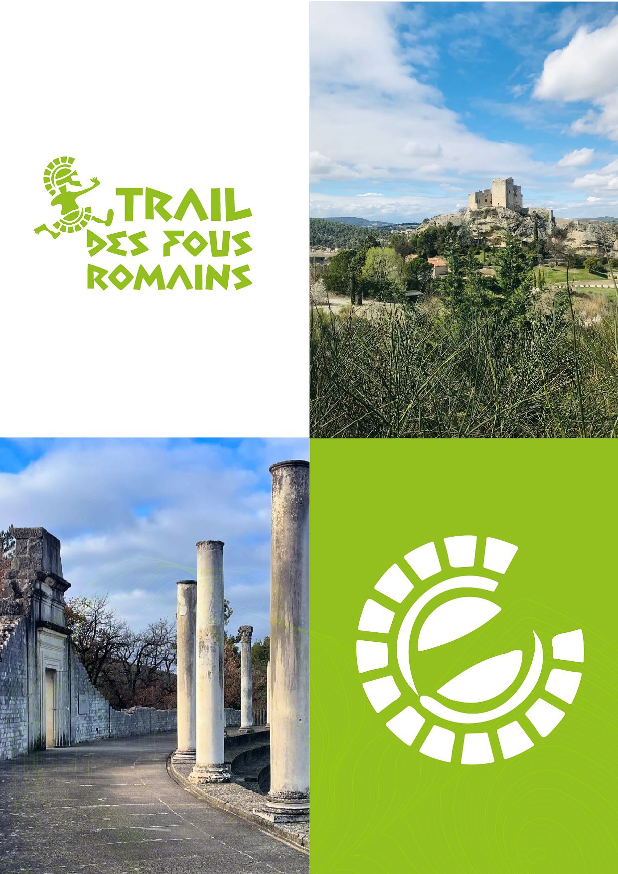Refonte logo Trail des Fous romains
