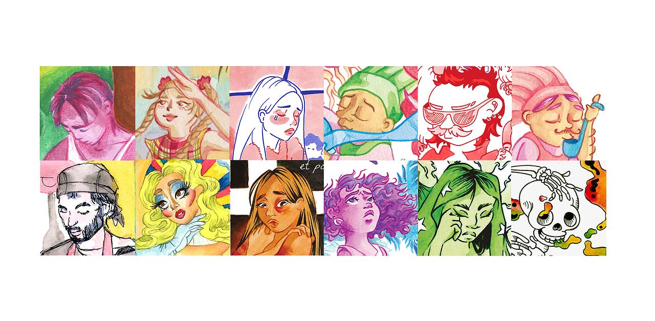 Illustration de personnages