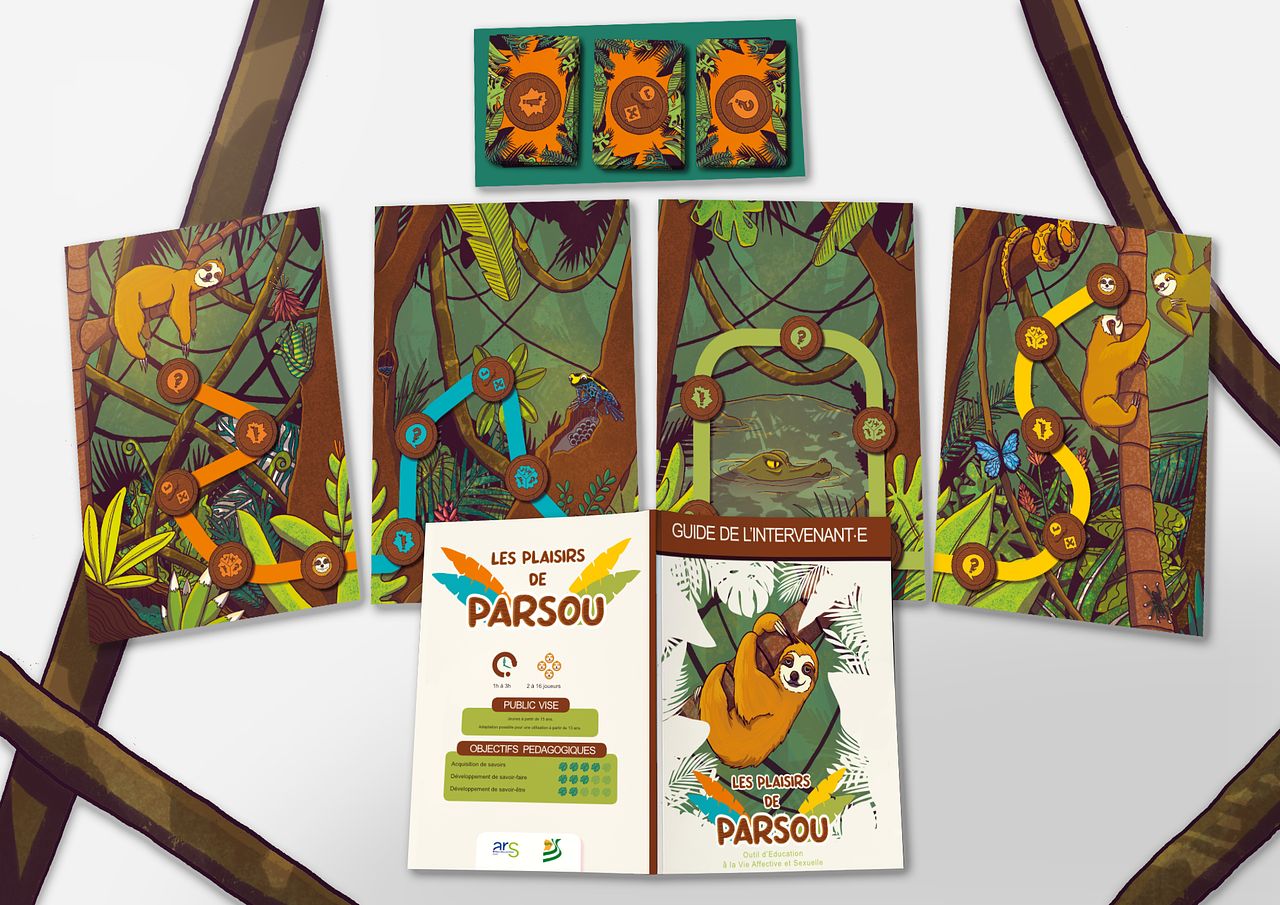 Jeux de société - Les plaisirs de Parsou