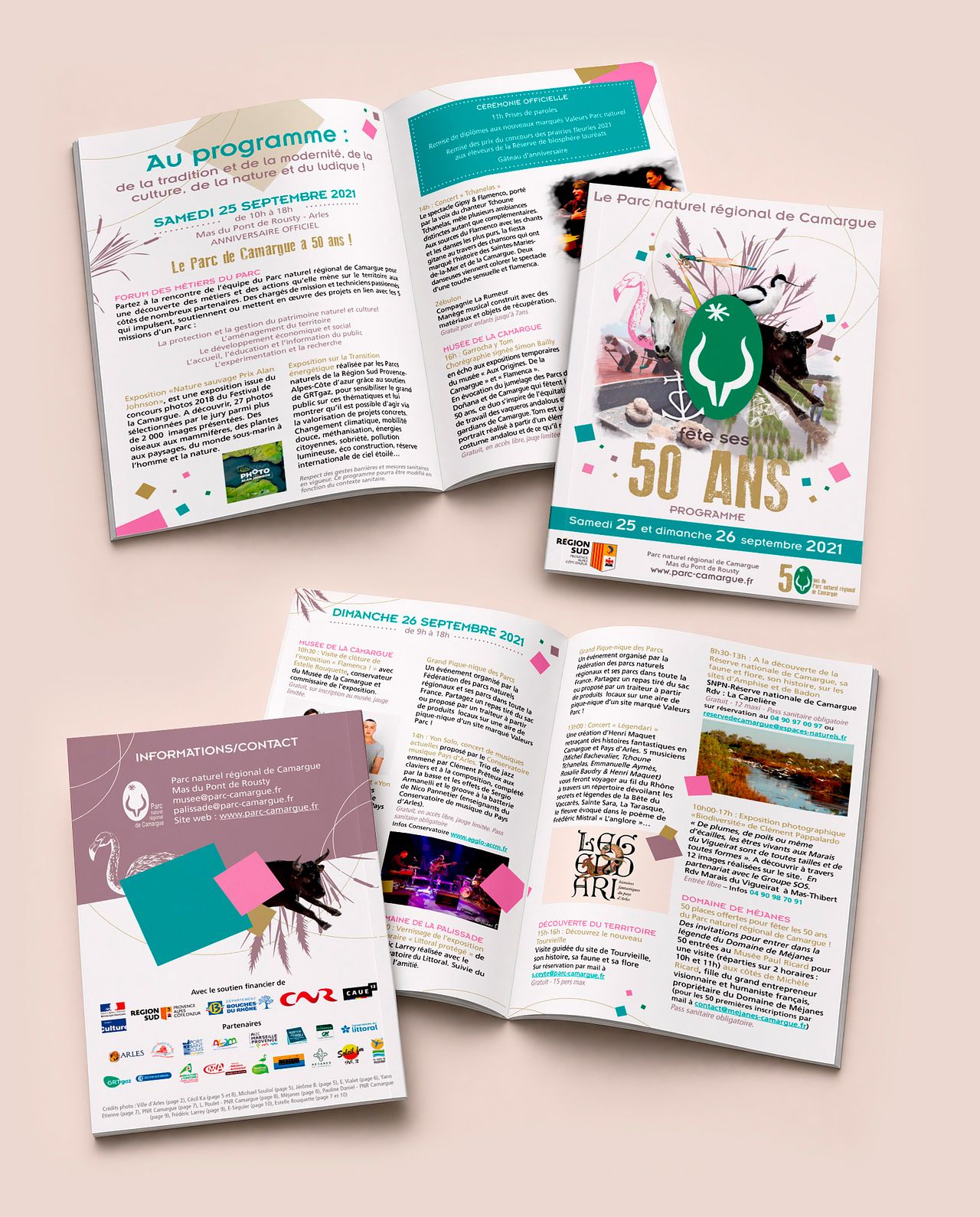 Programme 50 ans du PNR de Camargue