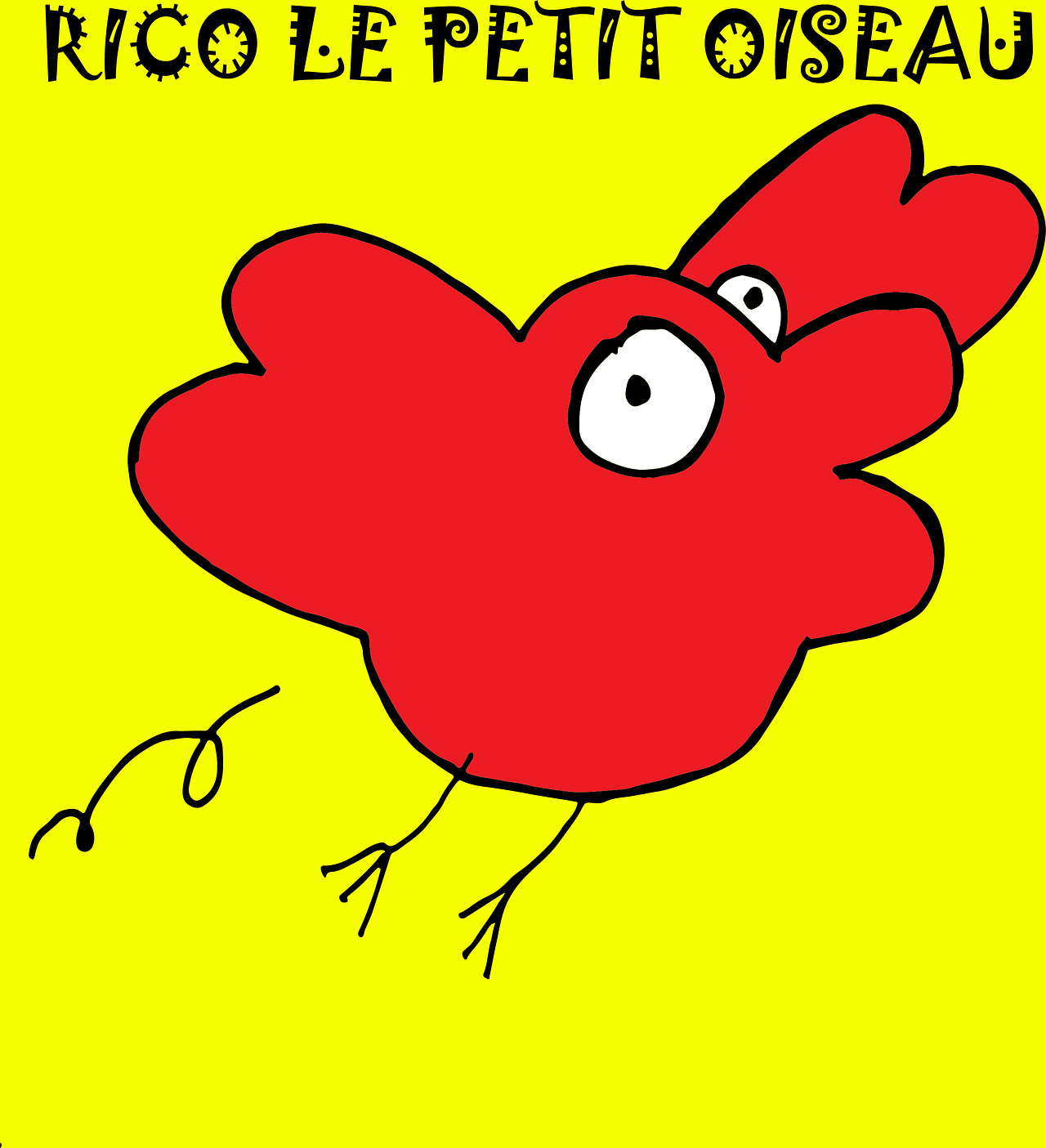 Livre pour enfant : "Rico le petit oiseau"