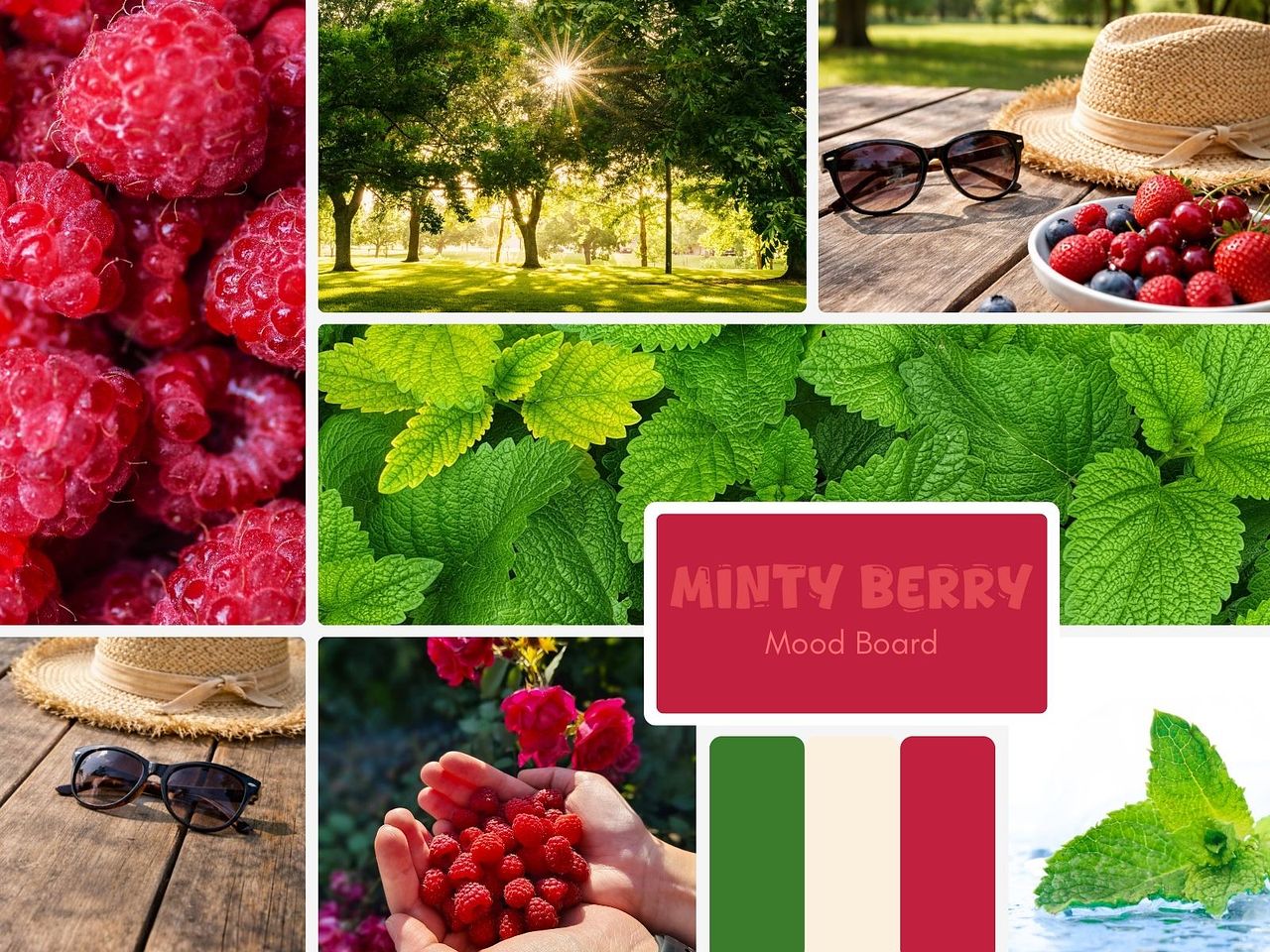 Minty Berry – Concept réseaux sociaux
