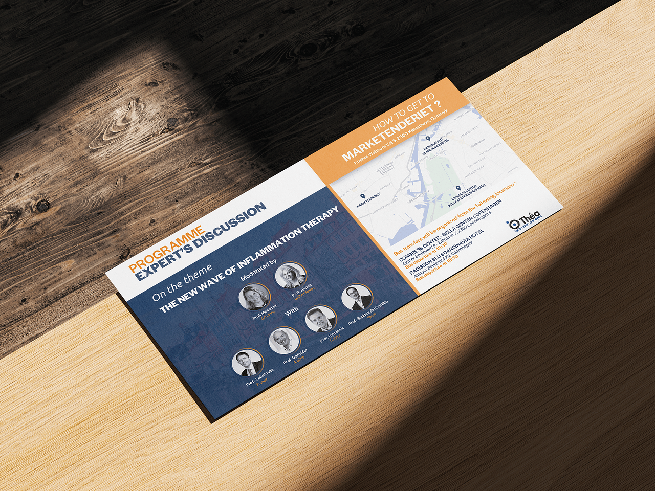 Mockup invitation Event