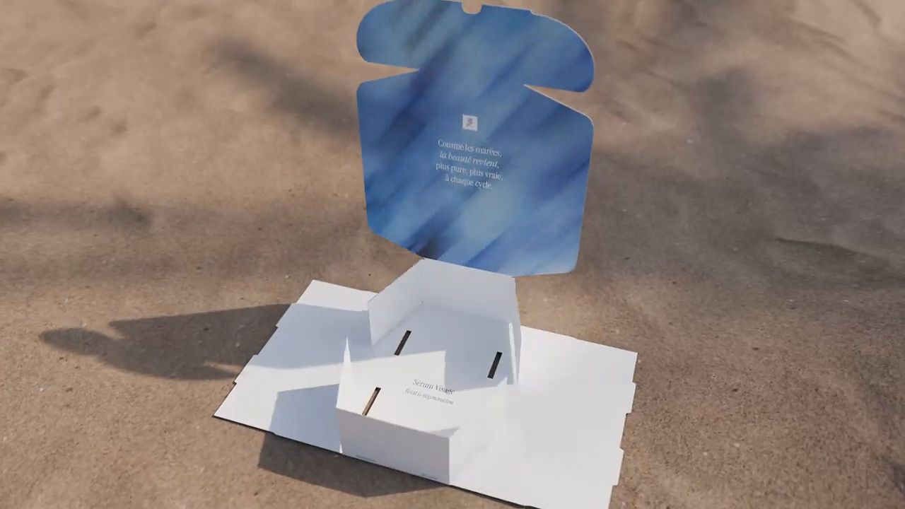 Packaging - Sérum visage : Nevezenn